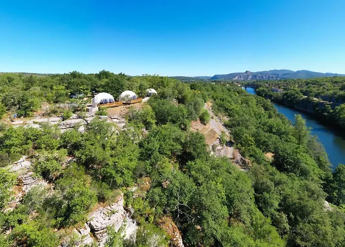 Les Domes Des Gorges Luxuszelt Ruoms
