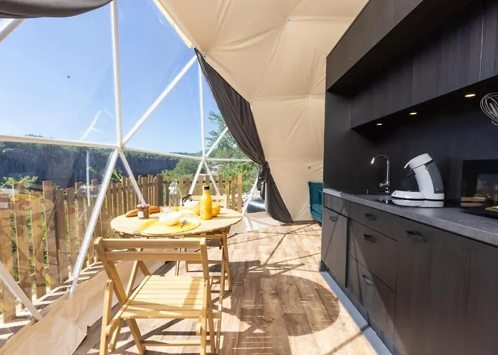 Luxuszelt Les Domes Des Gorges *