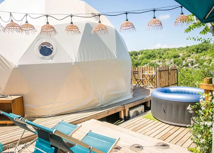 Luxuszelt Les Domes Des Gorges